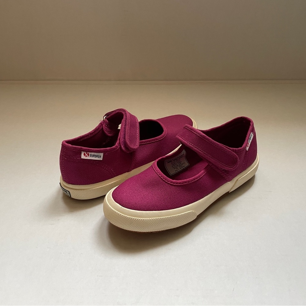 COPY - Superga Magenta/Berry Mary Jane Sneakers